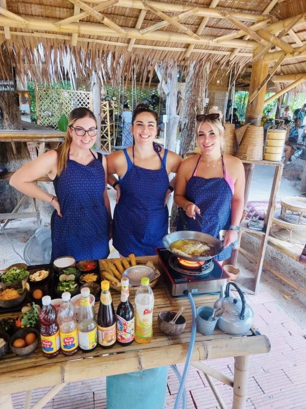Learning How To Cook Thai Food with Muai. Yummy! - Image 14