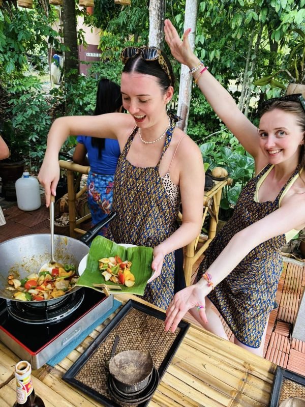 Learning How To Cook Thai Food with Muai. Yummy! - Image 13
